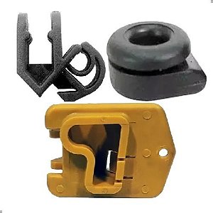 Grampo + Bucha Vareta Capo Logus Escort Fiesta Ecosport Ka