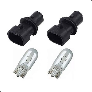 Par Soquete Lanterna Meia Luz Caminhao Vw Constelation Work