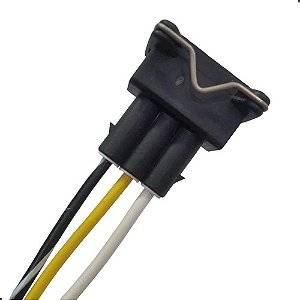 Chicote Plug Bobina Ignição Golf Passat Logus Escort 3 Fios