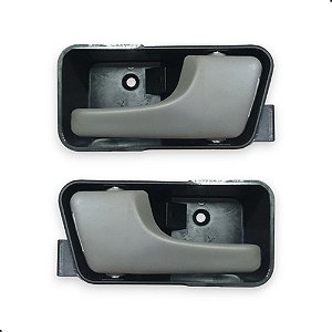 Maçaneta Interno Logus Pointer Cinza Claro ( Par )