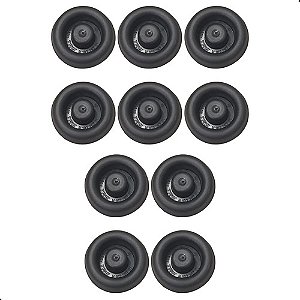 Kit 10 Tampão Assoalho 20mm Q3 Bora Cc Fox Gol Jetta Variant