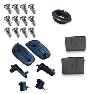 Capa Dobradiça Batente Capo Anel Fechadura Mala Parafuso 147