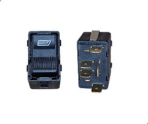 Botao Vidro Eletrico Ford F1000 92/98 Versailes Escort 93/96