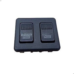 Botao Interruptor Vidro Eletrico Duplo Santana Gol G2 Verde