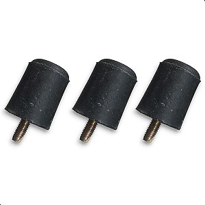 Calço Lateral Batente Carroceria Kombi Original Kit Com 3pcs