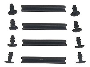 Pino Dobradica Porta Opala Chevete Kit 12 Peças