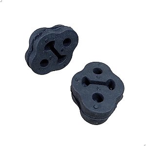 Coxim Escapamento J3 Asia Towner Topic Besta Traseiro (2pcs)