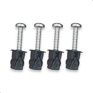 Kit Parafuso Fixação Placa Traseira Gwm Ora Chave Philips