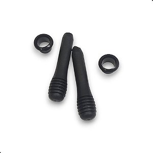 Kit Botão Pino De Porta + Roseta Fusca Sedan Itamar Kombi