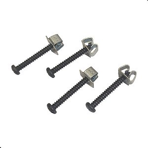 Bucha Fixação Puxador Porta Gol Santana Kombi Orig.parafuso