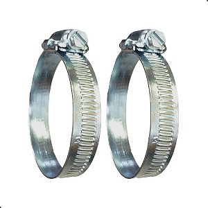 5 Abraçadeira Universal Larga 51 X 64 Mangueira Radiador Opala Caravan Diplomata Chevete E Outros Carros