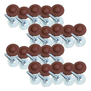 Kit Parafuso Forro Porta Fusca Brasilia Kombi Variant Marrom