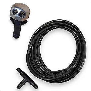 Brucutu Mangueira Esguicho Limpador Fusca Capa Metalica