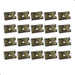 Porca Rápida Para Lama Gm Opala Chevette 20 Peças