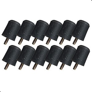 12 Batente Pino Encosto Externo Da Porta Lateral Kombi Orig.