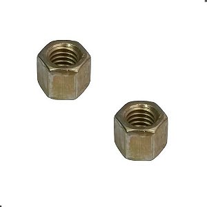 Porca Dupla Para Escapamento Opala, Caravan, C10 E C14 (par)