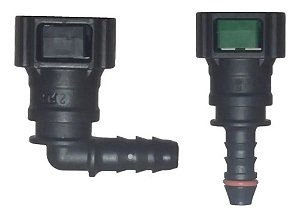 Par Conector Engate Rápido Filtro Combustível Citroen C3
