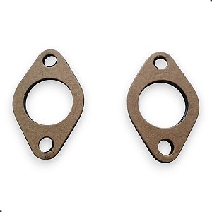 Baquelite Base Carburador Fusca Brasilia Kombi Dupla (par)