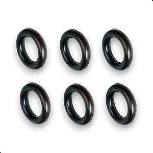 6 Coxim Escapamento Chevete Opala Monza Kadett Gol Quadrado