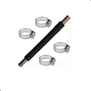 Tubo Emenda Reto Para Isolar Ar Quente Adaptador 19x19mm