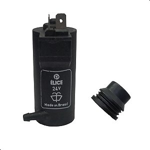 Motor Motobomba Agua Limpador 24v Caminhao Ford 1 Saida