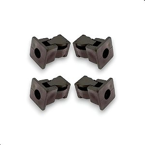 Bucha Grampo Forro Porta Fiat 147 Uno Palio 10x10mm 4pcs