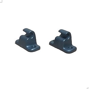 Par Suporte Quebra Sol Monza Kadett D20 Chevete Omega Preto