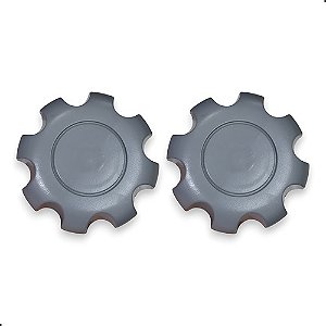 Manopla Banco Ford Ka Fiesta Courier Escort 99/ Grafite Par