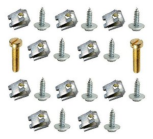 Kit Parafuso Paralama Brasilia Gol Voyage Parati Variant