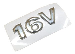 Emblema Logo 16v Cromado Linha Gm