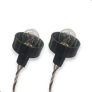 Par Soquete Pisca Gol Parati Saveiro 87/90 2 Polos Cristal