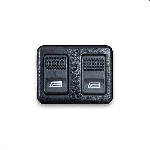 Botão Interruptor Vidro Elétrico Duplo Santana Gol G2 Verm