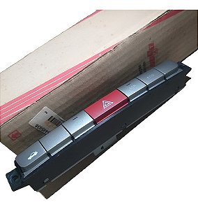 Conjunto Botao Alerta Fiat Linea Desembaçador Asr Porta Mala
