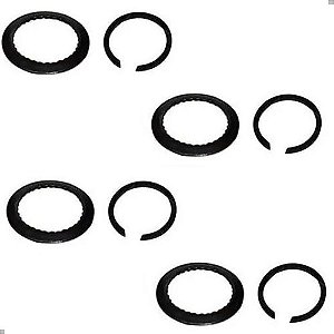 4 Pares Trava Arruela Da Junta Deslizante Kombi 82 Em Diante