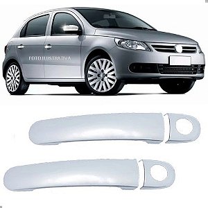 Maçaneta Porta Gol G5 Voyage Fox Space Polo Prata Lunar Par