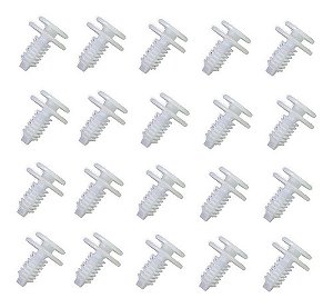 Grampo Forro Porta Novo Uno Palio Ducato Idea Strada Kit 20p