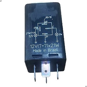 Rele Pisca Caminhao 12v Mercedes 7+7 X 21watts Cada - Kostal