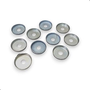 Kit Arruela Com Ressalto Furo Interno 7mm ( 50 Unidades )