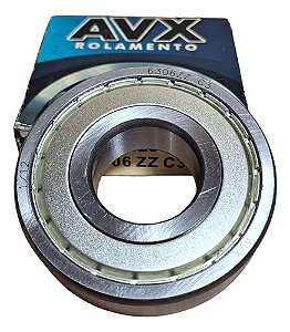 Rolamento Roda 6306 Zz C3 Avx 30x72x19