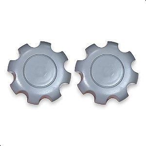 Manopla Banco Ford Ka Fiesta Courier Escort 99/ Cinza (par)