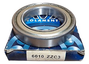 Rolamento Esfera 6010 Zz C3 Avx 50x80x16