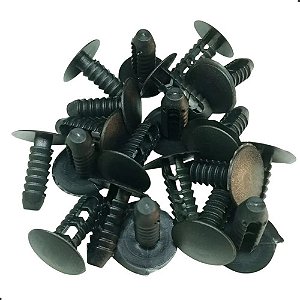 Grampo Trava Forro Universal Fiat Vw Gm Ford Preto N°06