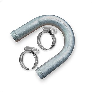 Tubo U Adaptador Para Isolar Ar Quente 16mm X 16mm Alumínio