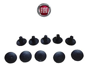 Grampo Forro Capo Malas Diversos Fiat 20x8mm 735266957 10pcs