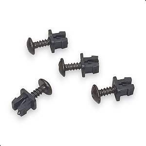 Bucha Fixação Placa Kombi 1976 Até 2014 Traseiro 4 Peças