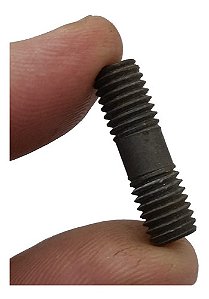 4 Prisioneiro De Aço 27mm - M8 - Rosca Milimetro