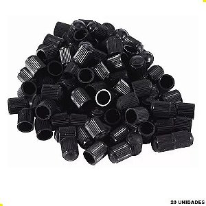 Bico Pneu Universal Plastico Gol Palio 206 Corsa Clio 20pçs