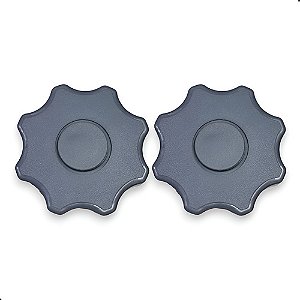 Par Manopla Regulagem Banco Corsa Kadett Monza Vectra Omega Grafite