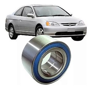 Rolamento Roda Dianteira Civic 1.7 De 2001 À 2005 Sem Abs