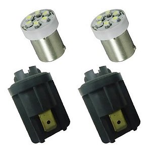 Par Soquete Lanterna Farol Principal Gol Parati Voyage 91/95